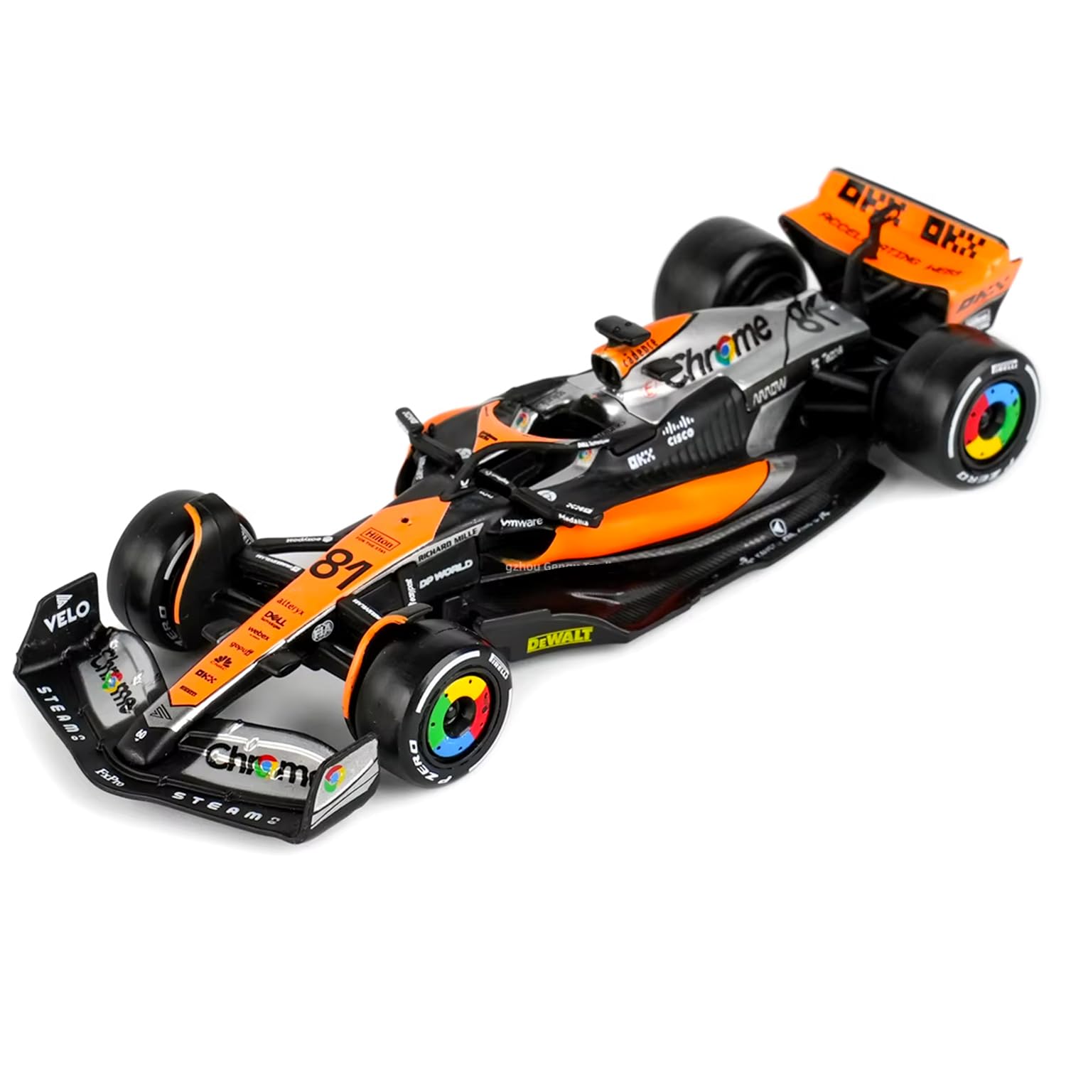 Amazon.com: Bburago 1/43 - McLaren MCL60 F1 British Grand Prix