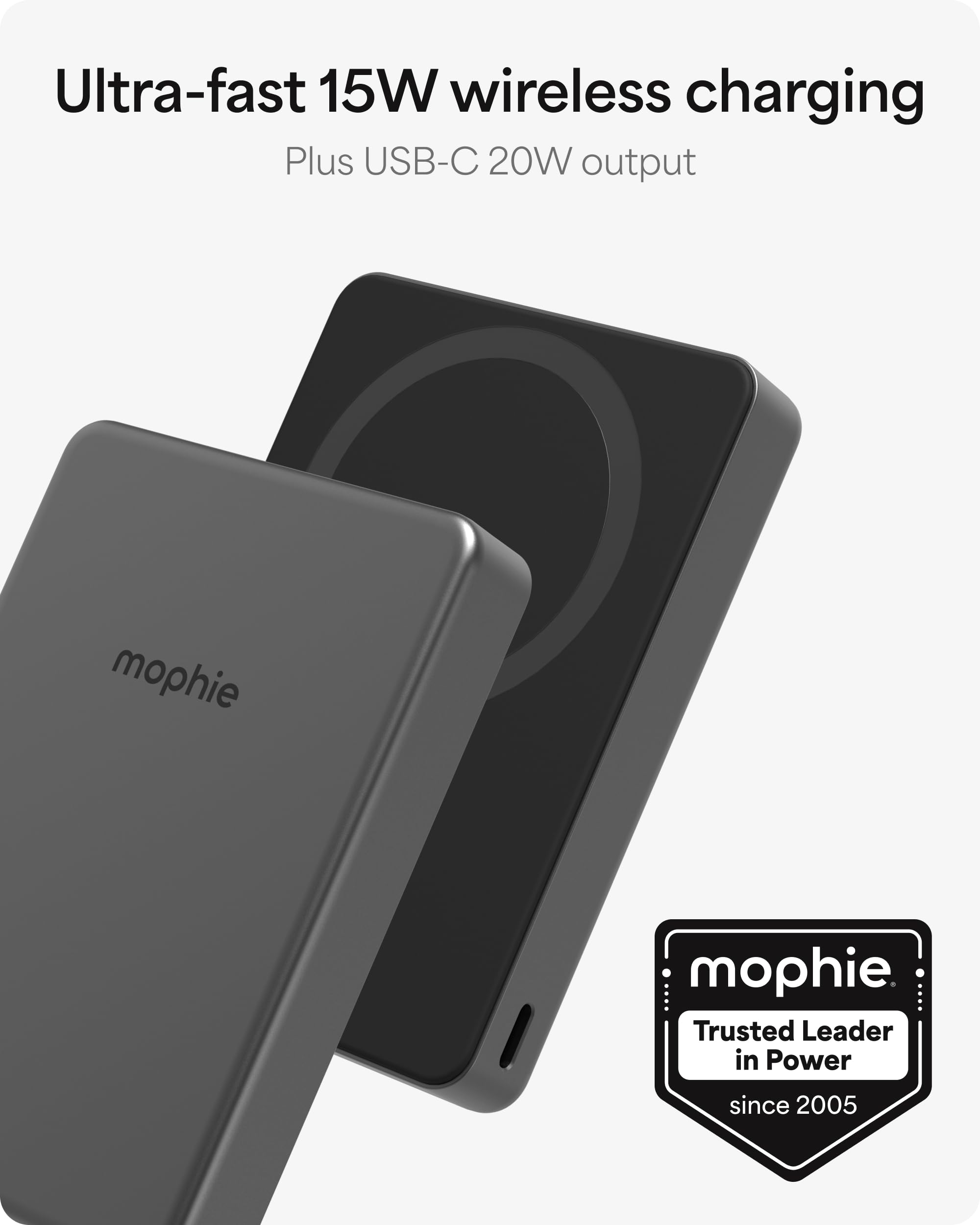 Amazon.com: Mophie Powerstation Wireless Slim 10,000mAh Power Bank