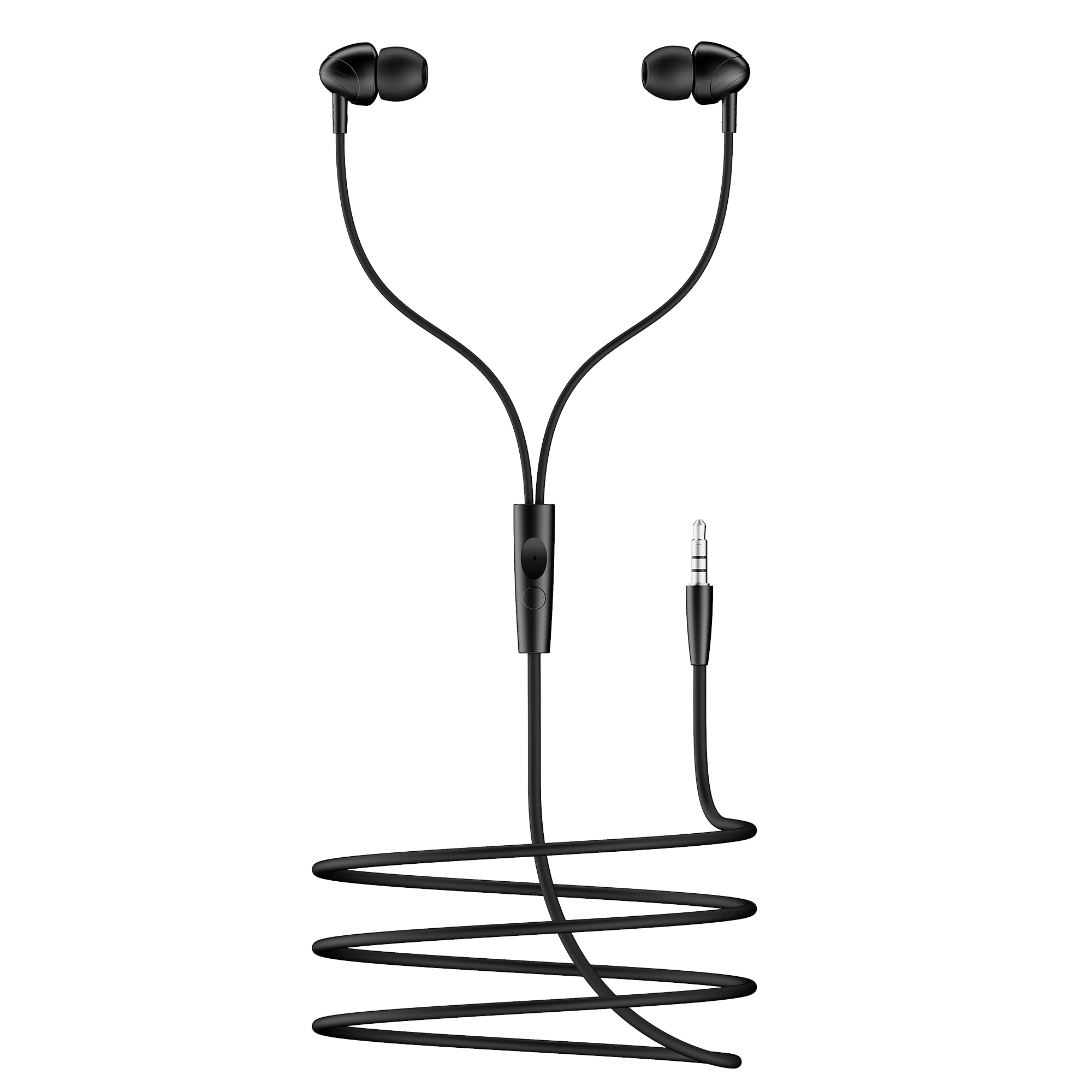 Boat BassHeads 210 Wired Earphones with 10mm Drivers, Signature Sound, in-Line Microphone, 3.5mm Jack, Voice Assistant & 120cm Cable (Active Black)-picture-32