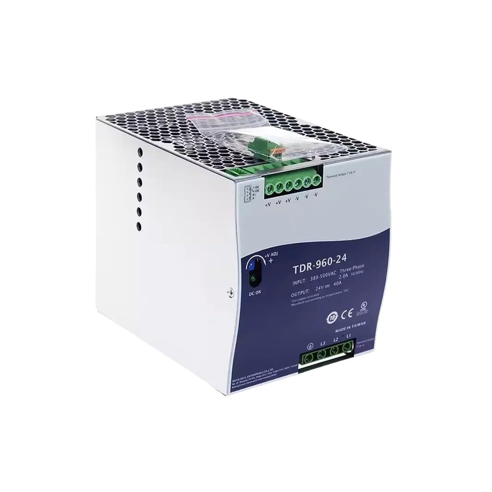 LEOTNNDQ TDR-960 TDR-960-24 24V 40A 960W Switching Power Supply
