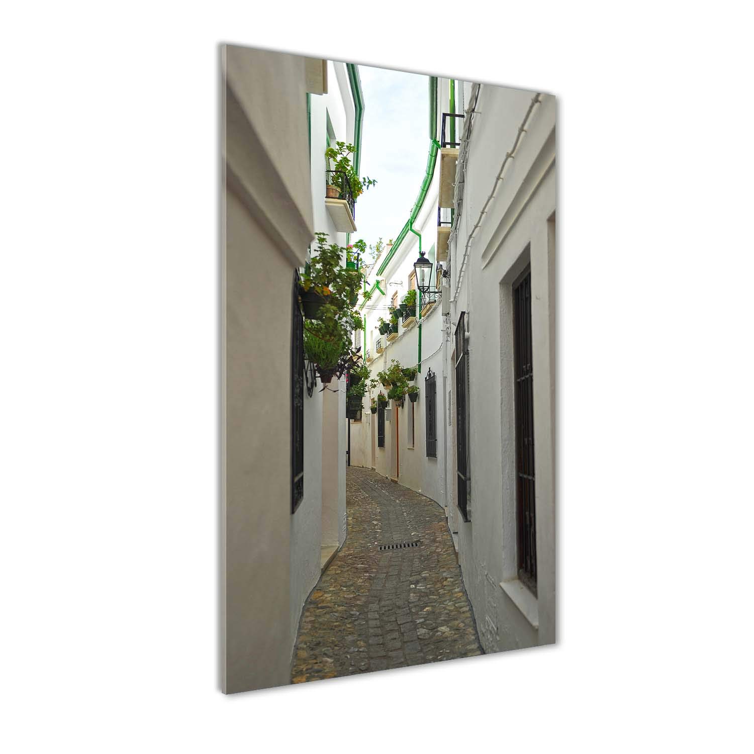 Image sur verre d'Andalousie tableau panoramique haut de gamme 50x100 cm