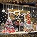TATAFUN Noël Autocollants Noel DIY Stickers Fenetre Noël Décoration Autocollant Fenetre Noel Muraux Renne Autocollants Flocons de Neige Noel Autocollant Sticker Statique Autocollants