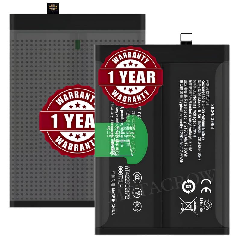 Image of Original B-S9 Battery Compatible for Vivo iQOO Neo 5s - (4500mAh) - 1 Year Warranty JK1