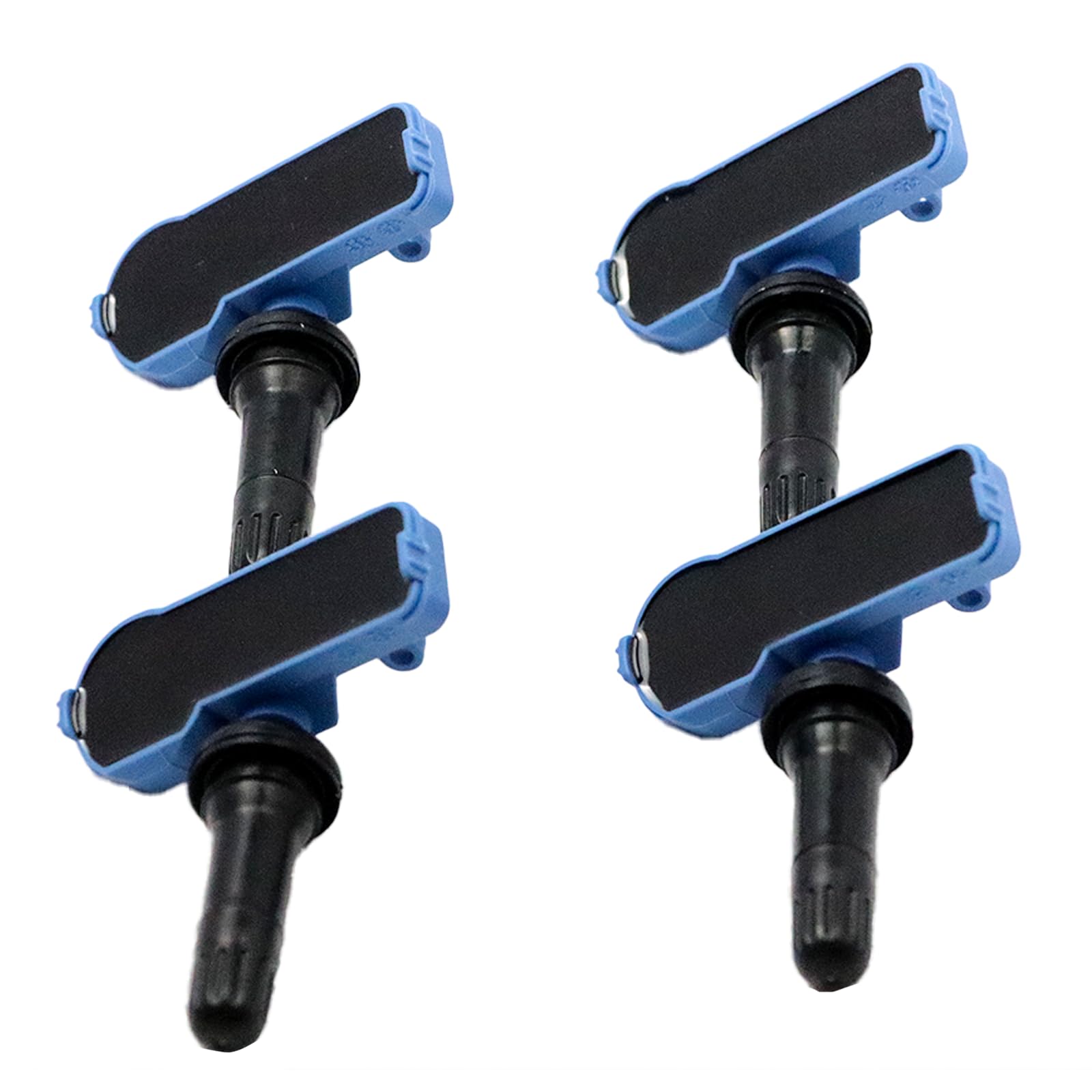 Lot de 4 capteurs de pression TPMS pour Corsa E Meriva B Mokka X Adam Capteur de pression des pneus Capteur de pression des pneus Système de contrôle de la pression des pneus 13581561 1010044 1010050