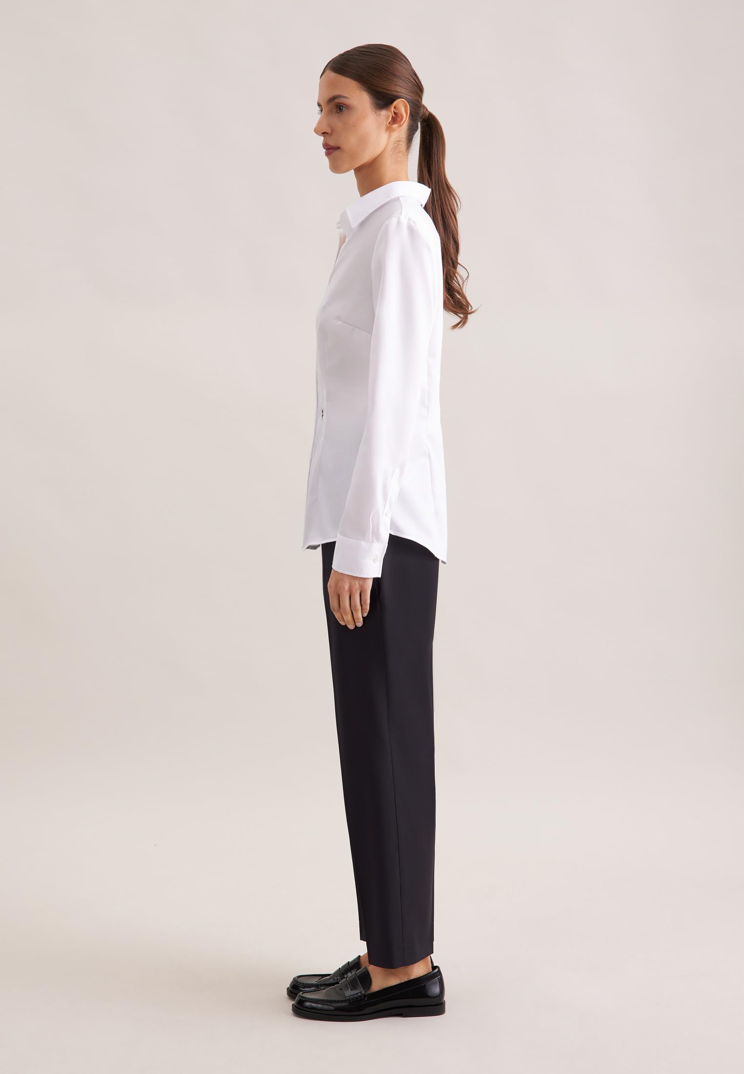 Seidensticker Damen Women Regular Longsleeve Cotton Bluse (1er Pack)