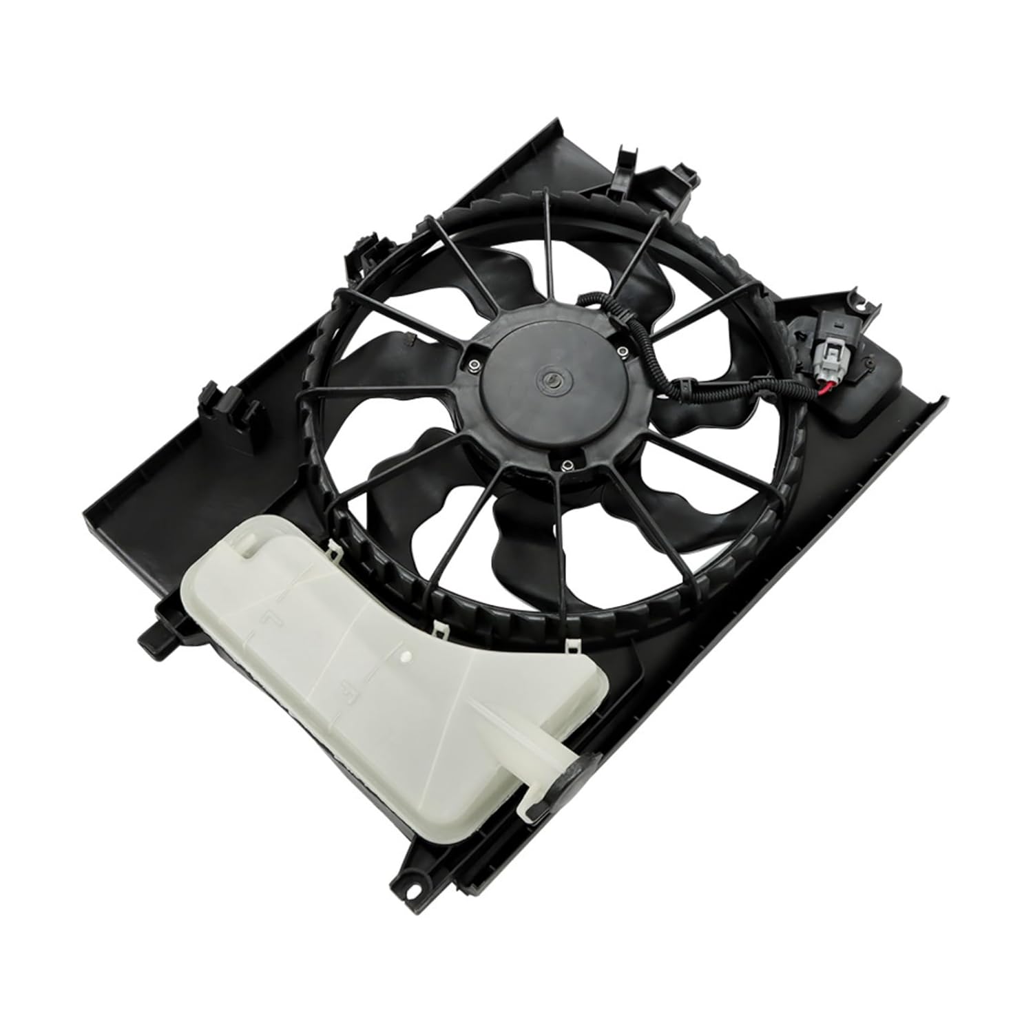 radiator cooling fan assembly replacement for kia soul 4-door 1.6l 2.0l 2012-2019 ki3115134 620-859