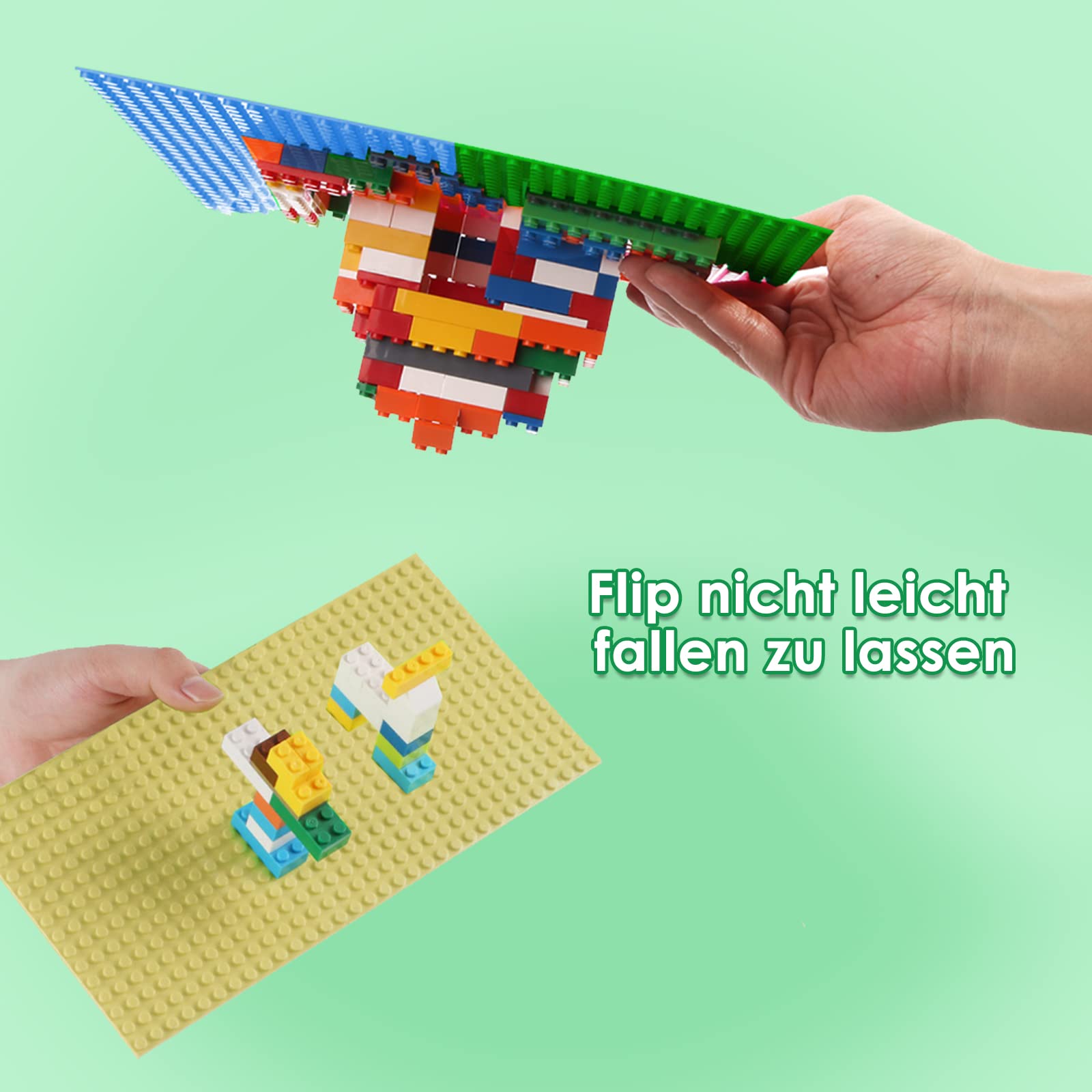 shineFinder Kit de plaqu Plaque de Construction Compatible avec, 19.2 * 19.2 cm,Plaque de Base avec 24x24 Picots,Jouets de Construction pour Enfants shineFinder Kit de plaqu Plaque de Construction Compatible avec, 19.2 * 19.2 cm,Plaque de Base avec 24x24 Picots,Jouets de Construction pour Enfants