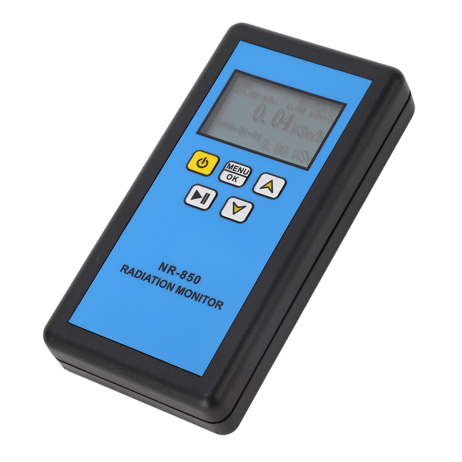 Monitor de radiación Contador Geiger - Detector de Rayos Beta Gamma X portátil NR - 850 con Pantalla LCD, para medición de dosímetros en Plantas de energía Nuclear, Laboratorios