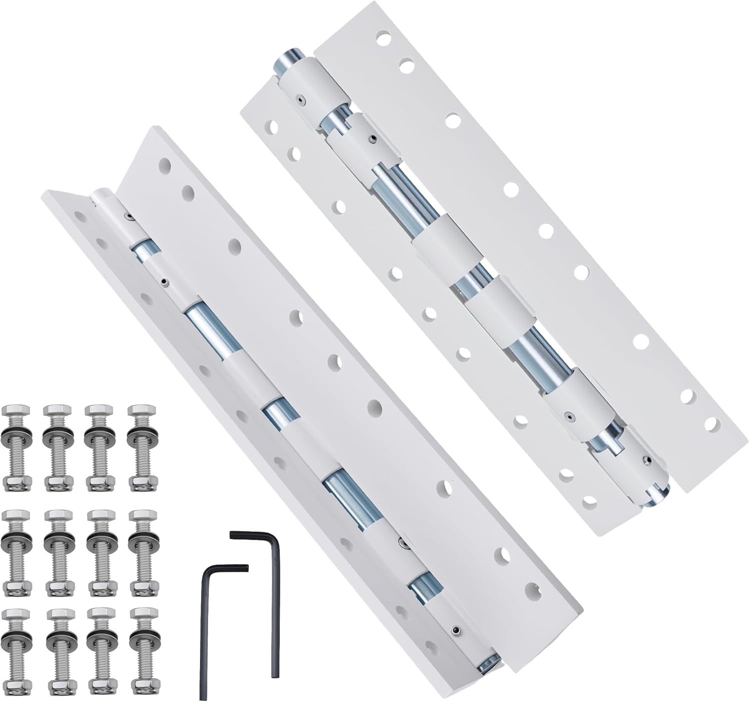 55721 Swing Away Bracket, Camper Jack Mount Extension Bracket for Easy Access & Space Saving - White (2 Packs)