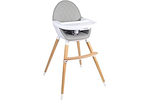 Yoleo High Chair: An Adjustable and Durable Dining Companion for Your Growing Child