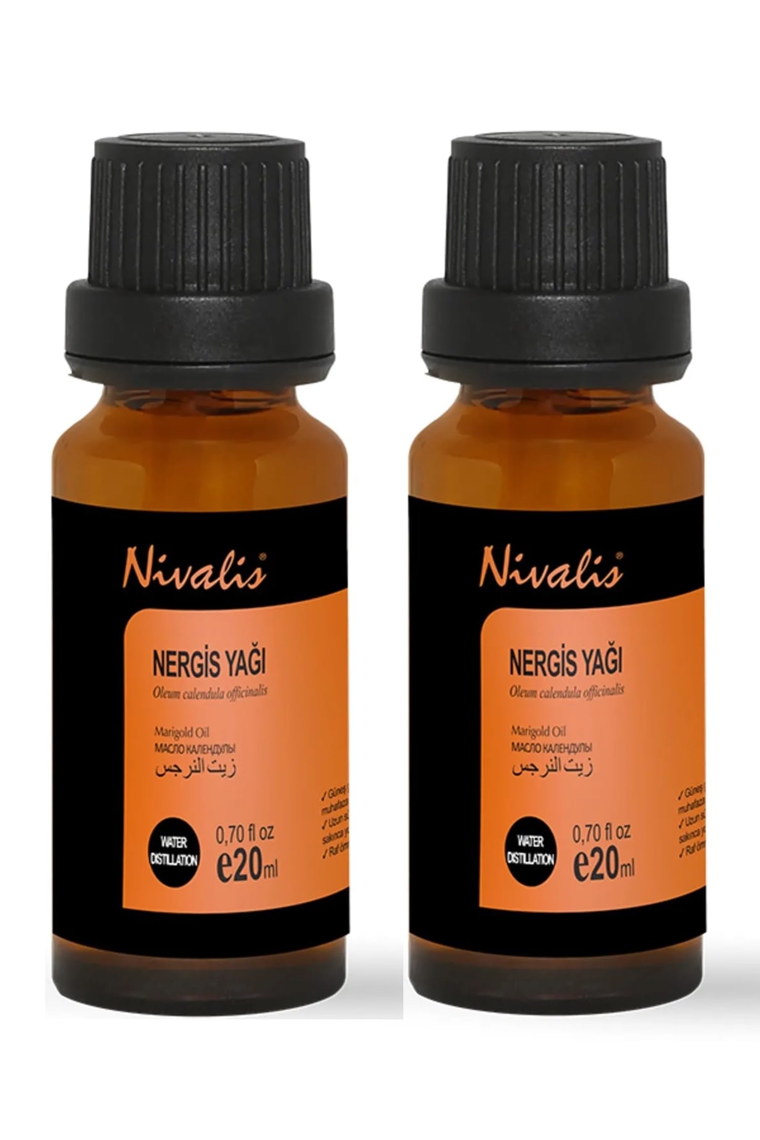 Awe Laboratories 2'li Nivalis Aynısefa (Nergis/Calendula) Taşıyıcı Yağı 2 * 20ml