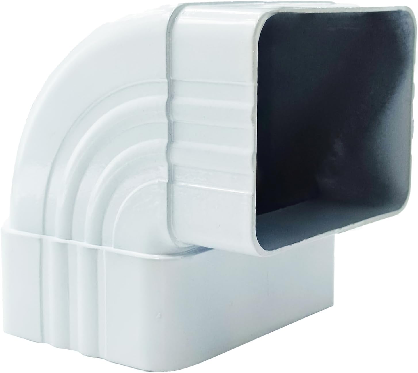 Follde Gutter Elbow 2x3, 90 Degree Gutter Elbow, Downspout Elbow 2x3