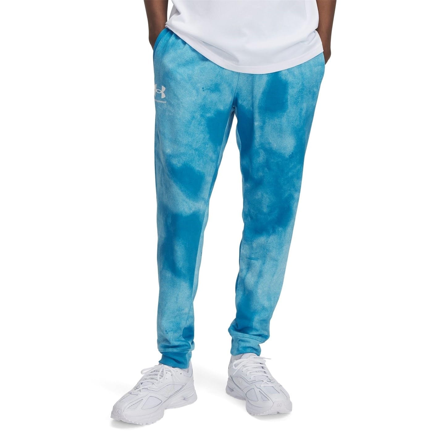 Under Armour Men's Performance Fleece Tracksuit Bottom Blue Large