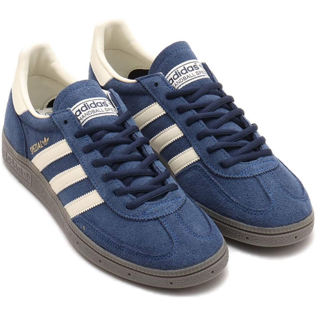 Adidas IF7087 Handball Spezial Shoes Sneakers Night Indigo/Cream White/Footwear White 26.0 cm Night Indigo/Cream White/Footwear White