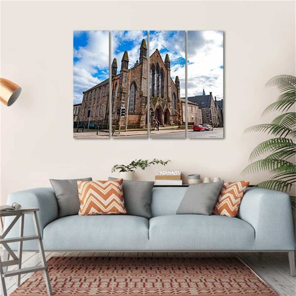 ERGO PLUS Modern Artwork Wall Art Canvas Abstract Paintings - Dar Al Arqam Uk - Decor for Living Room Bedroom Kitchen - 52x30in