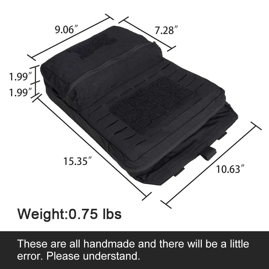 Sac d'hydratation Tactique Molle pour Sac d'hydratation de Vessie d'eau d'hydratation 2L 500D Nylon