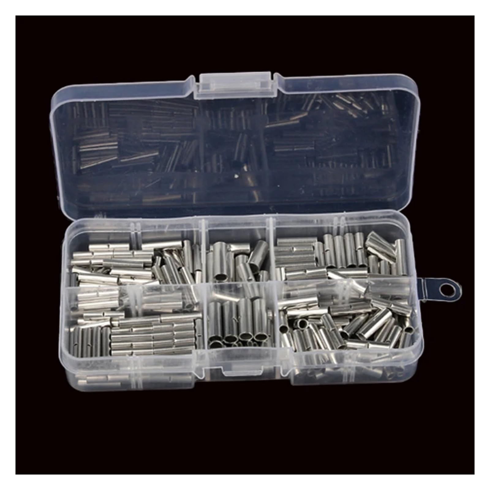 ZDVHOMCB 220pcs uninsulated Butt Wire Connector Ferrules Electrical Cable Terminal Copper Tinned Crimp Terminal 0.5-6mm2 22-10AWG