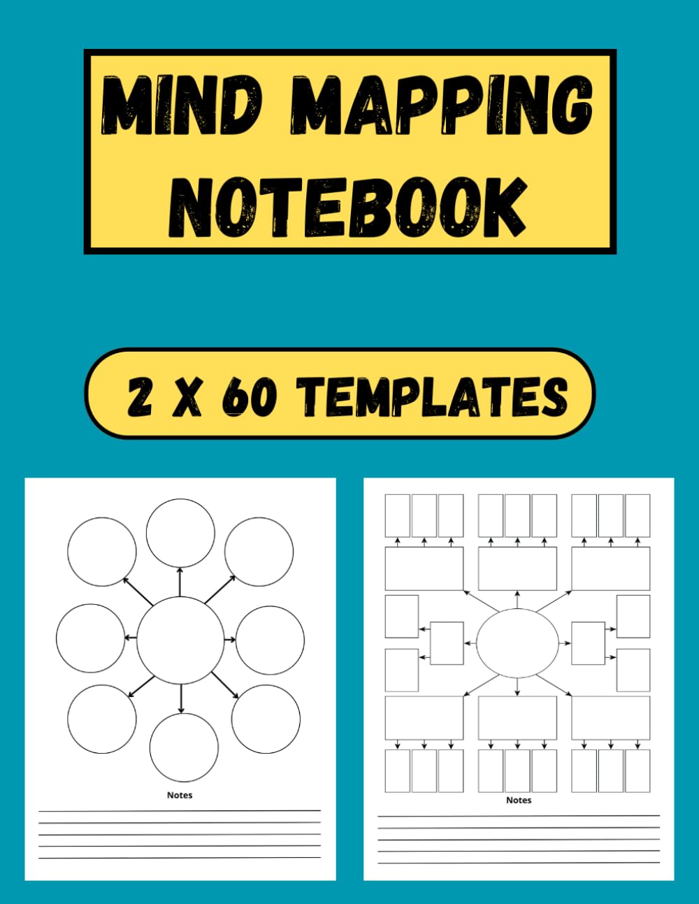 Amazon.com: Mind Mapping Notebook: Design Your Thoughts, Mind Mapping ...