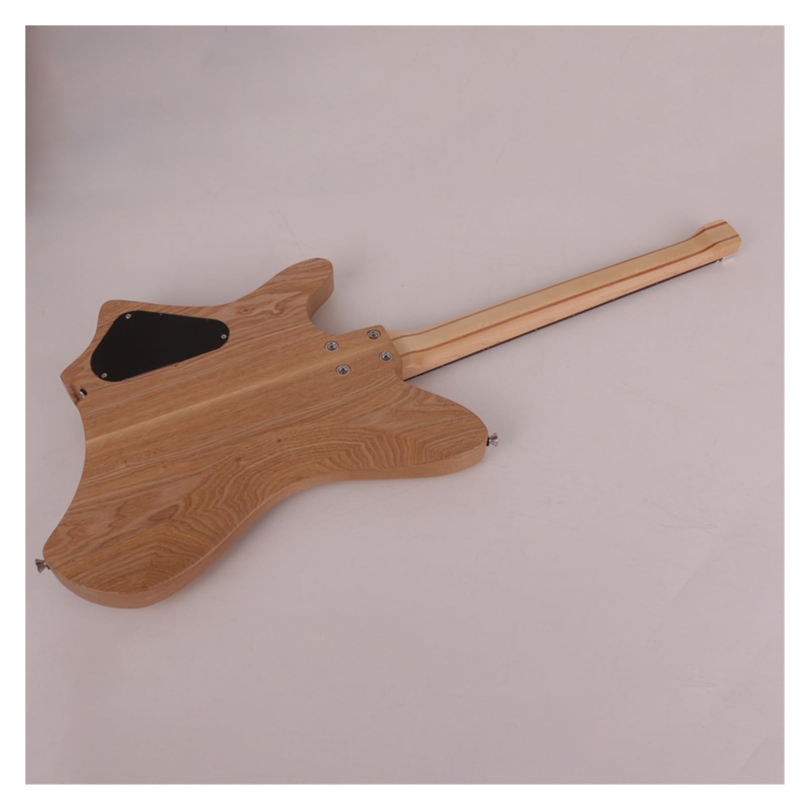 Gryf Klon/mahoń Podstrunnica Z Palisandru Bezgłowy Podróżna Przenośna Gitara Elektryczna Profesjonalna Bezgłowy Gitara Elektryczna (Color : 03)