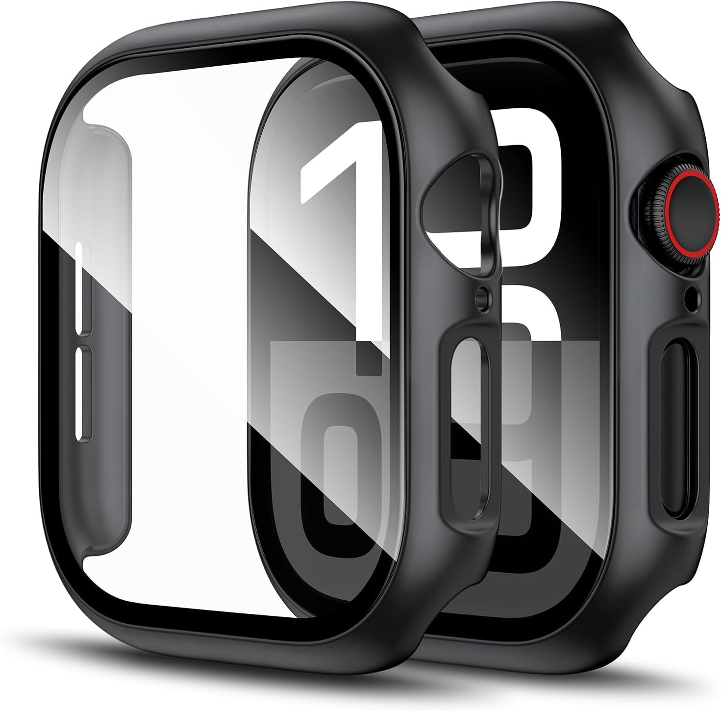 Meyaar Hard PC Screen Protector Compatible with Apple Watch Series 10 (46mm), Ultra-Thin Scratch Resistant Overall Protective Cover for iWatch Series 10 46mm (Black, 46mm (Series 10)) (B0DH84GJ4H) Amazon Price History, Amazon Price Tracker