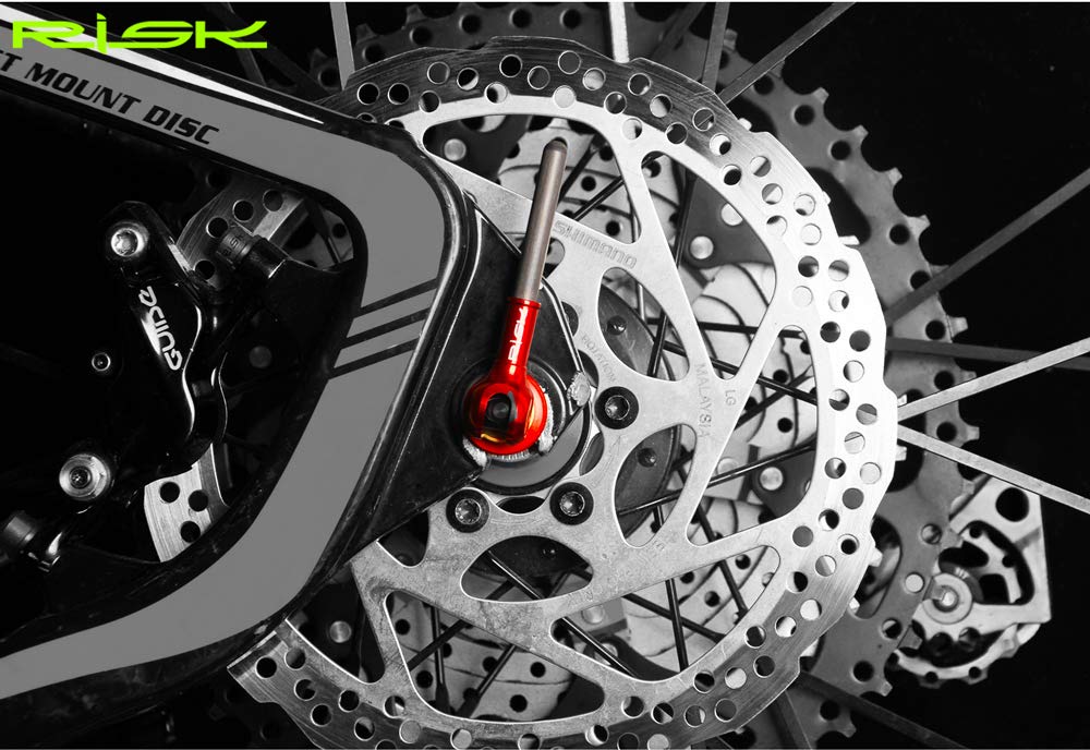 40.35g! CYCEARTH Della Bicicletta di Titanio QR Spiedo leva MTB Della Bici Della Strada Ruota Hub Ultralight Ti-Assi In Fibra di Carbonio Maniglia di Sgancio Rapido spiedo