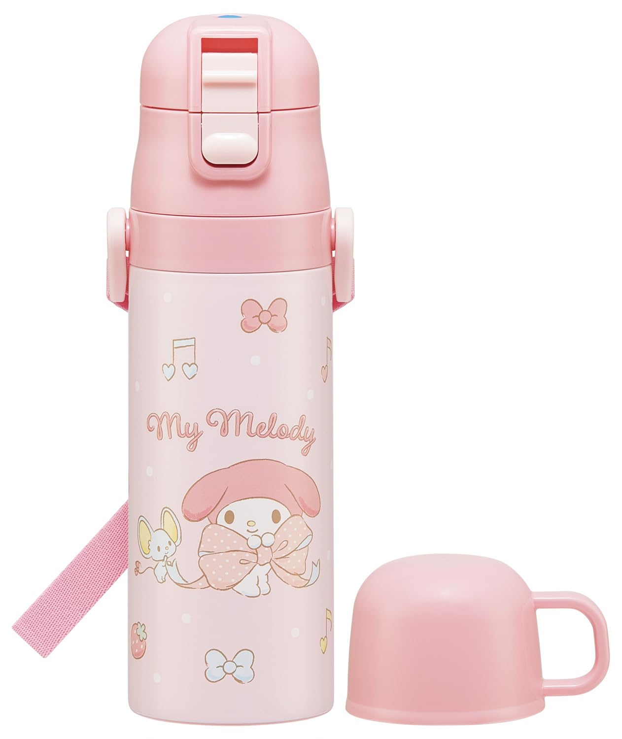 スケーター(Skater) 水筒 子供用 2WAY 直飲み 470ml コップ飲…