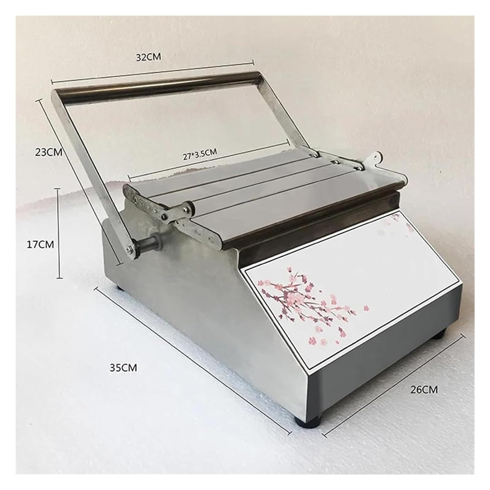 KEuLen Sushi-Roller-Maschine – manueller quadratischer Sushi-Rollen-Maker, Reisrollen-Formmaschine aus Edelstahl for Restaurants