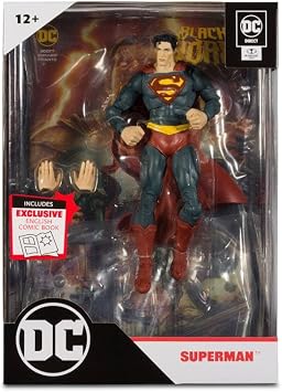 McFarlane Toys - DC Direct 7IN Figure with Comics - Black MAN WV1 - Superman