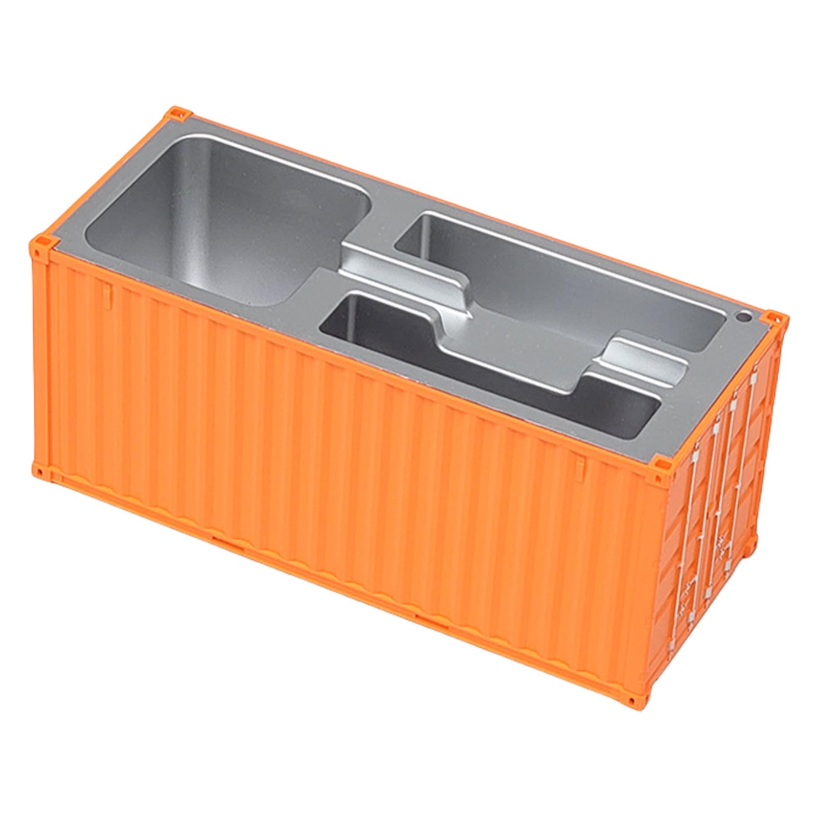 Hsyzygian Multifunctional Desk Organizers Pen Holder Name Card Holder Container Storage Box with Multiple Compartments Desk Storage