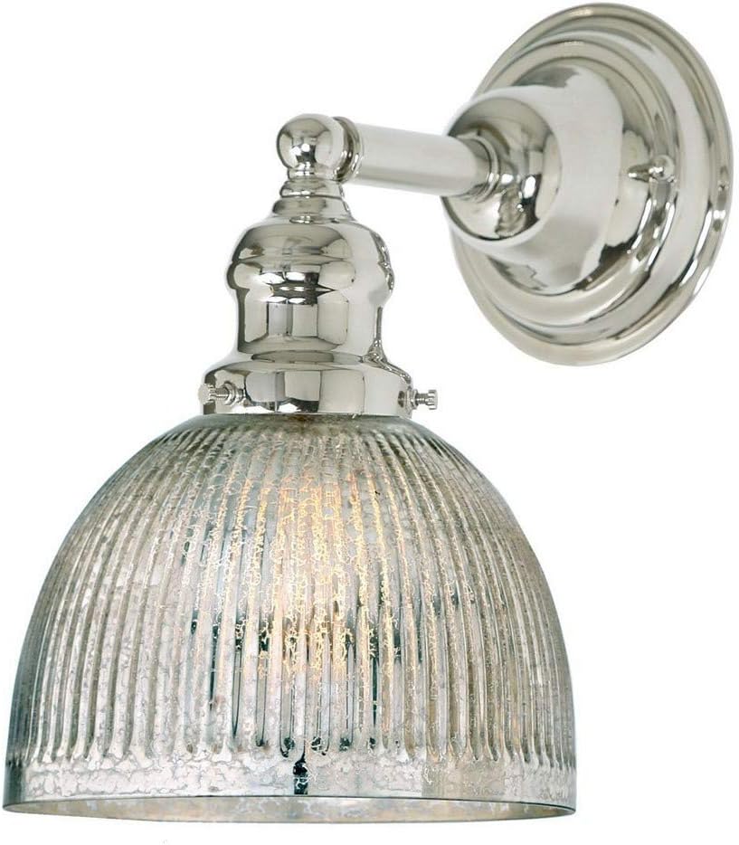JVI Designs 1210-15 S5-MP Union Square 1 Light Mercury Madison Wall Sconce