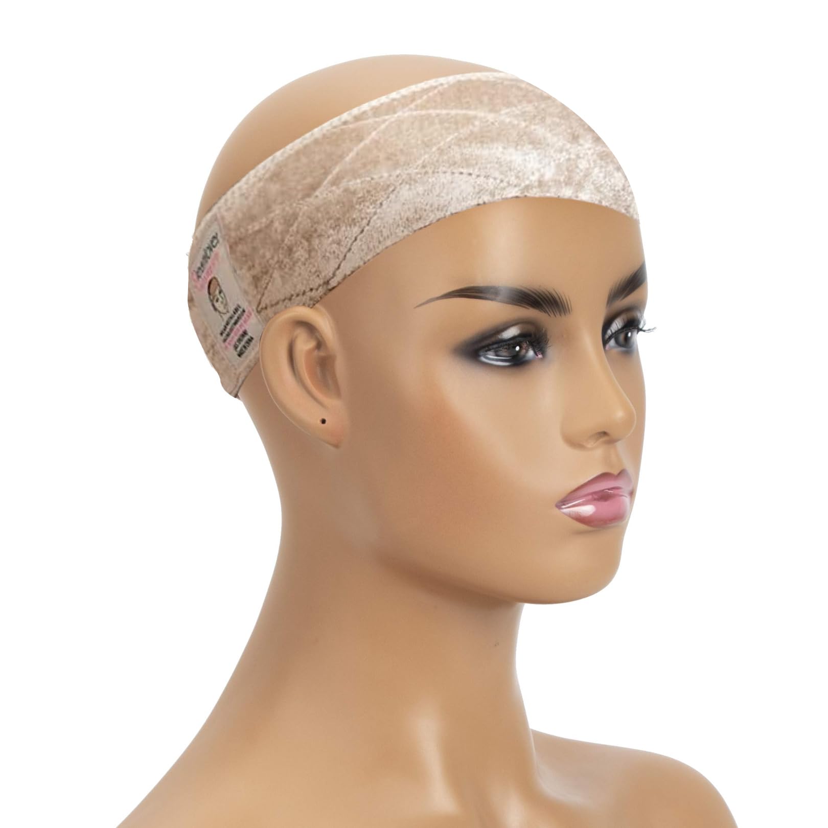 2Pcs Wig Grip,Velvet Wig Grip Band,Adjustable Non-Slip Headband for Wigs,Band to Hold Wig in Place,Chemotherapy Patients - Image 4
