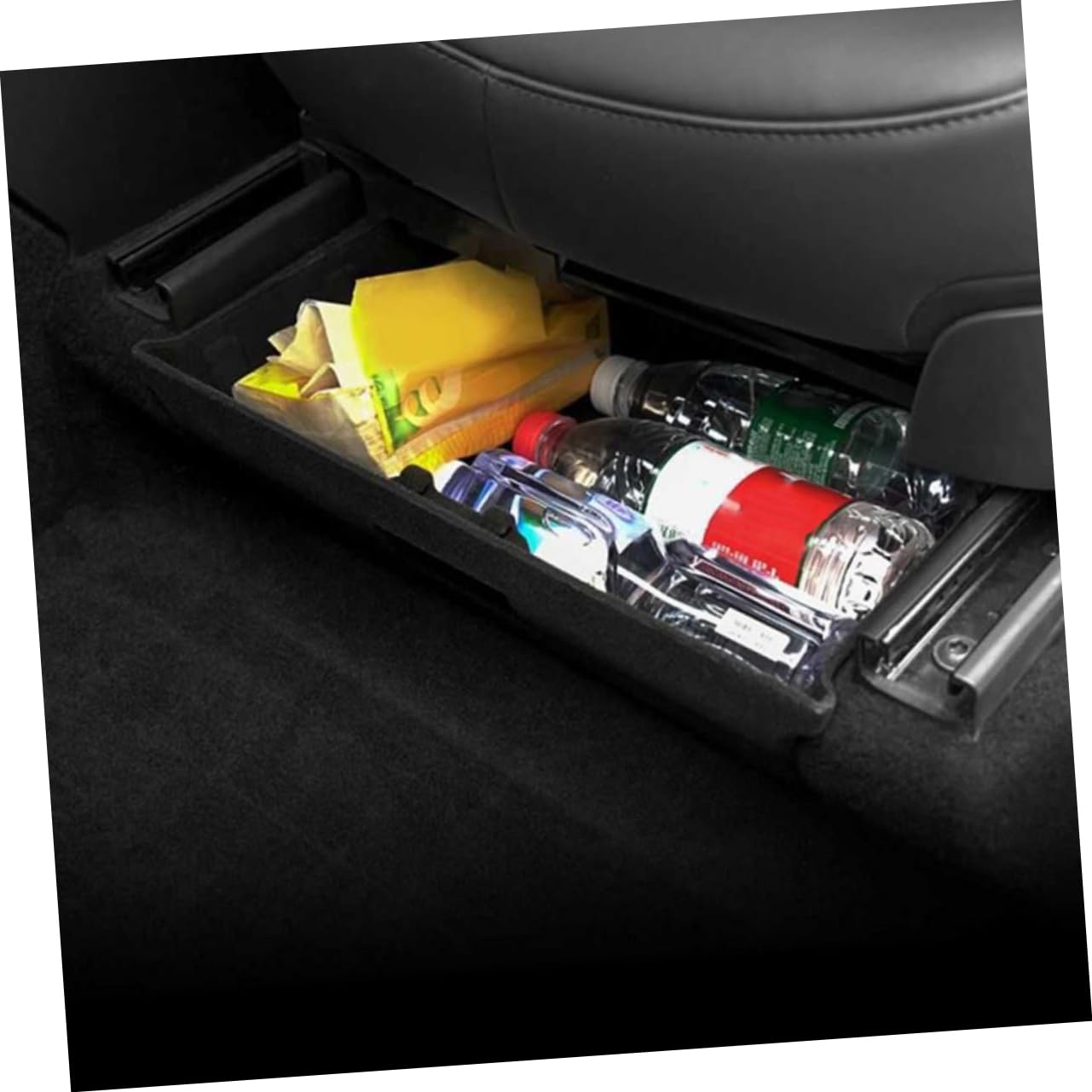 GLEAVI 1 Pc boîte de rangement modèle organisateur sous le siège conteneur de stockage de véhicule car seat storage box car organizer bacs de rangement conteneur de voiture