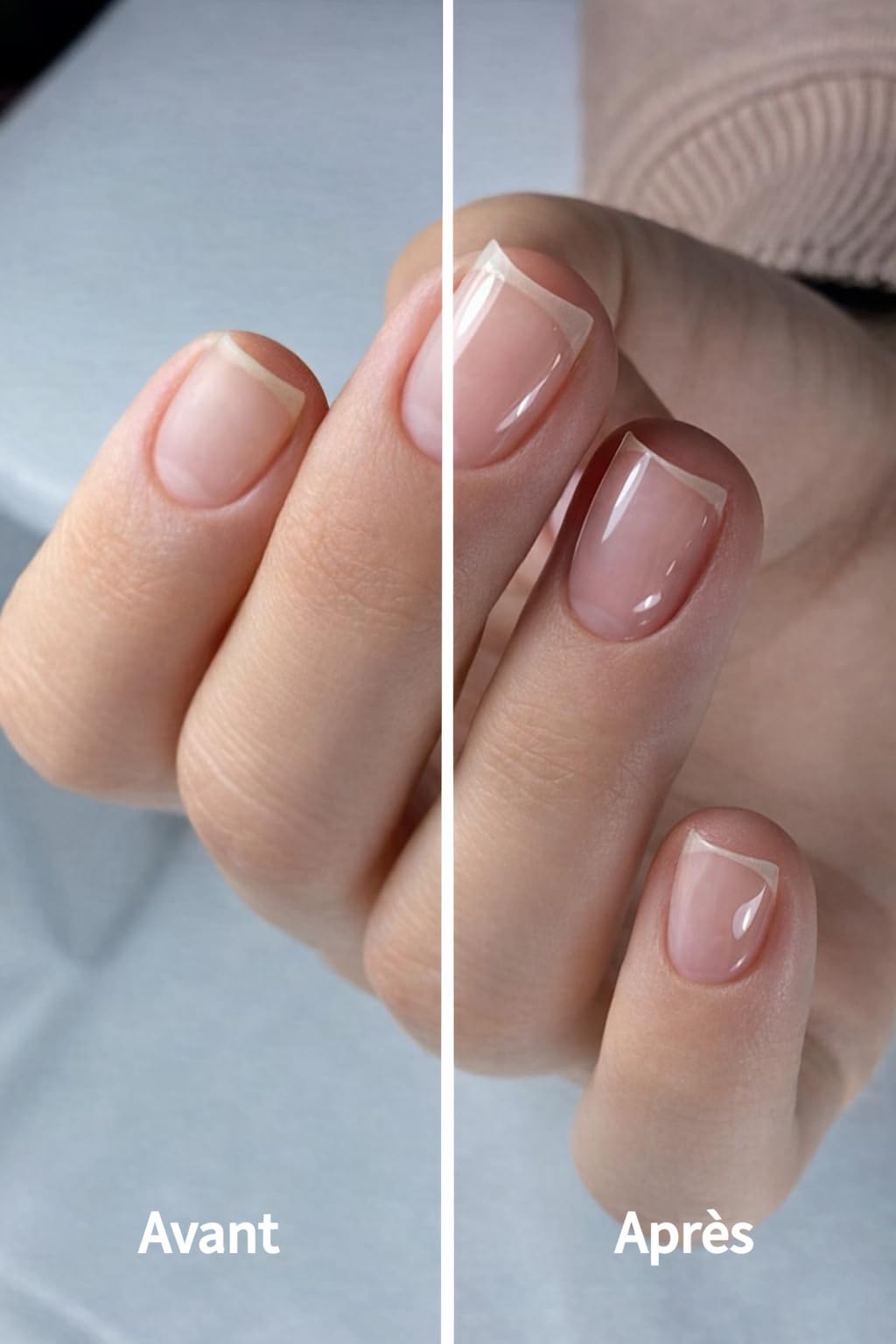 Kit Manucure Japonaise & Pédicure – Coffret Complet Polish, Buffer, Crème pour des Ongles Nourris et Réparés - Sans Vernis & Laisse l'eau pénétrer sur l'ongle