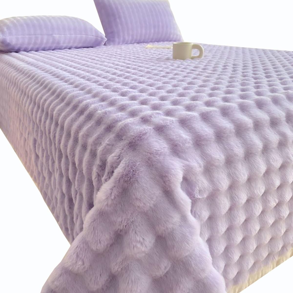 Super Soft Bed Sheets Queen Size Blankets Sheet Set Breathable 1pc Plush Warm Bed Set Wrinkle Winter Warm