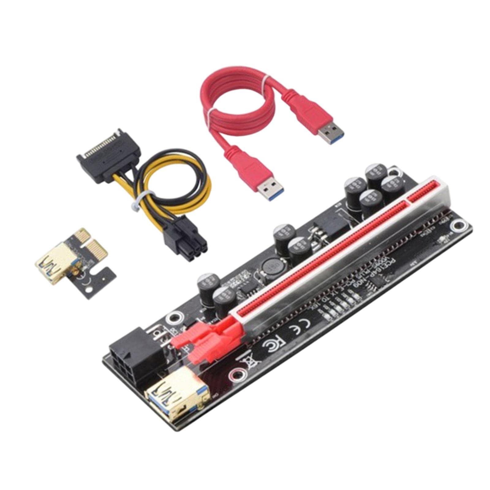 Graphics Card USB 3.0 Ver 010S Plus 1x 16x Multiplier for GPU Mining Powered Single Interface|Computers/Tablets & Networking | Other Computer Cables|1 x PCI-E 16X Card-image-20