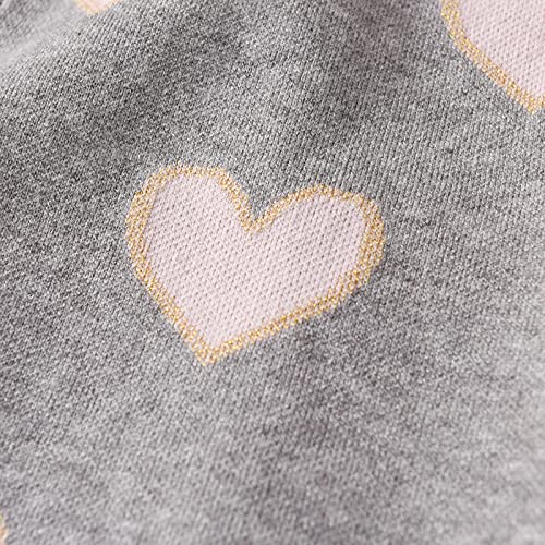 Image of DXTON Toddler Girls Dresses Winter Long Sleeve Party Dresses 2pcs Casual T-Shirt and Tutu Skirt Set