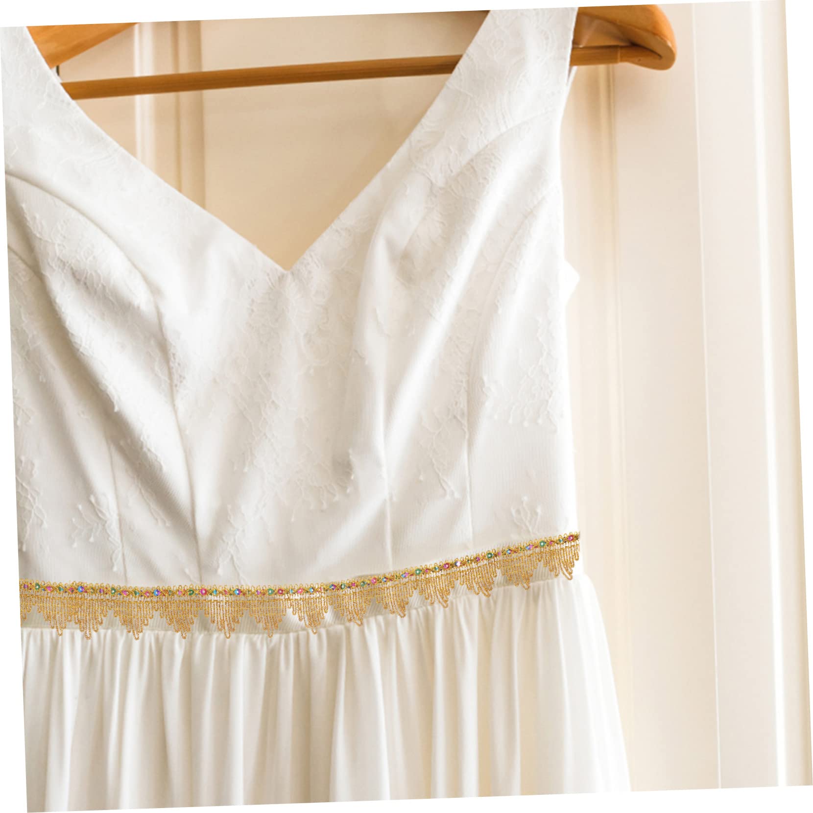 3pezzi Nastro Decorativo Frangia Intrecciata Per Abbigliamento Tende e Fai Da Te Metri Di Rifinitura Elegantper Creazioni Artigianali e Decorazioni Di Stile