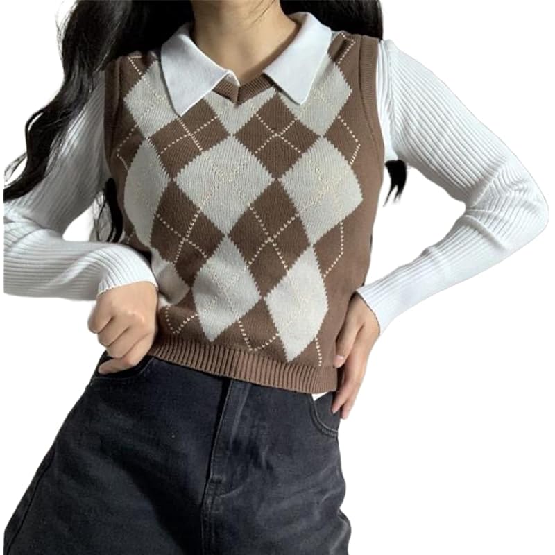 ethnic cropped knitwear