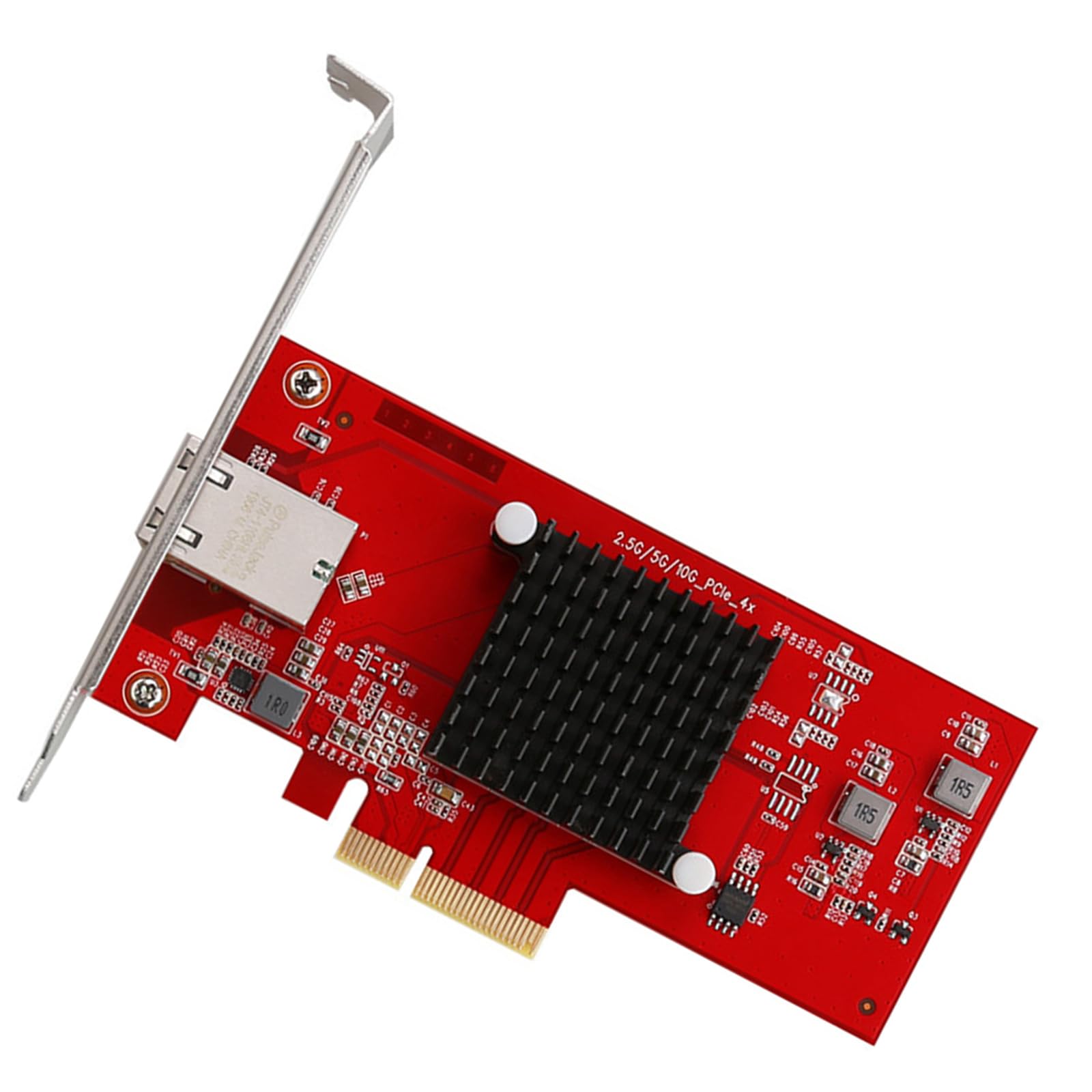 Porto PCIe Gigabit Scheda di Rete 10Gbps Alta Larghezza di Banda ABS Materiali per Computer Desktop Velocità Multipla Adattatori Ethernet Pciexpress
