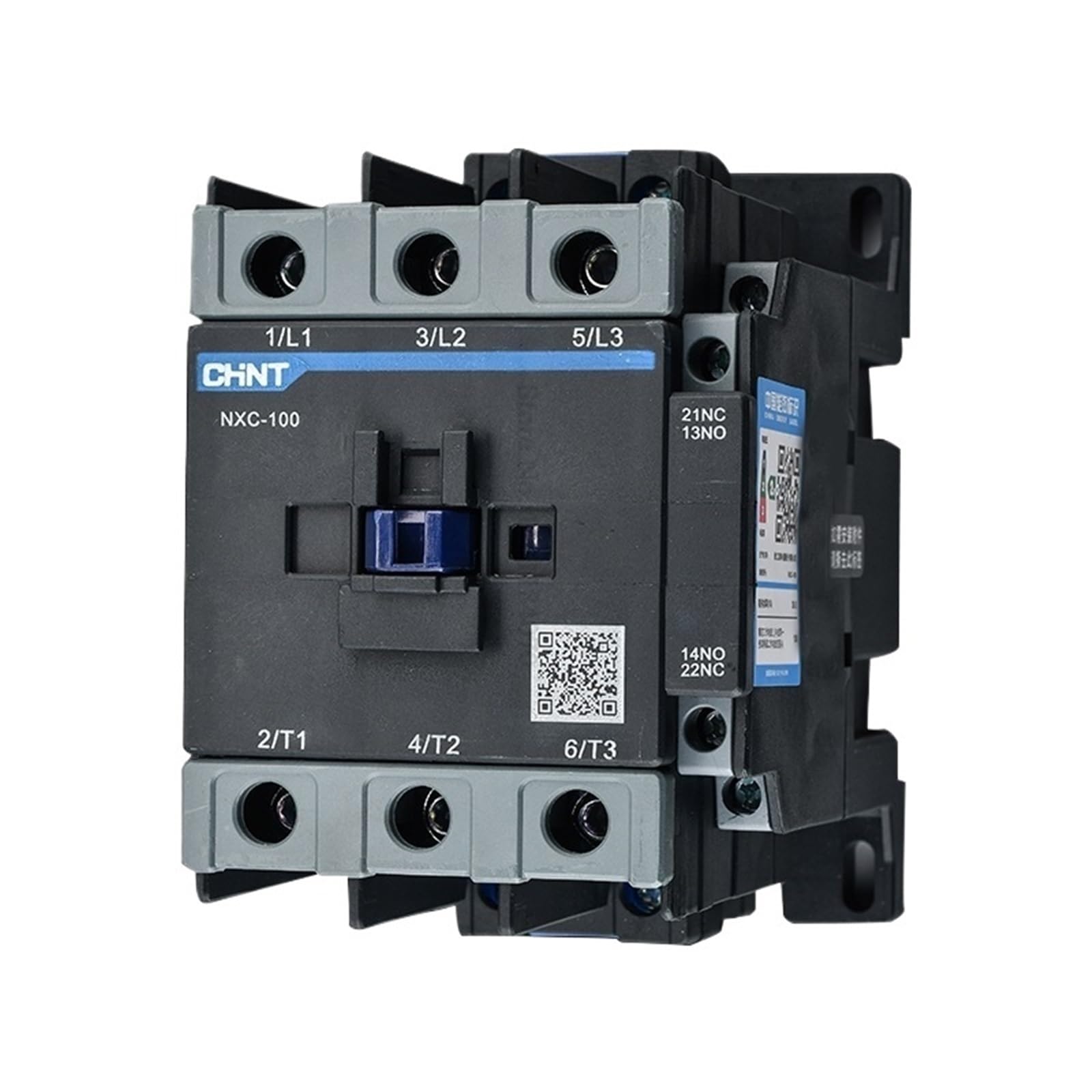 Contacteur NXC-100 100A triphasé rail DIN bobine 36V AC