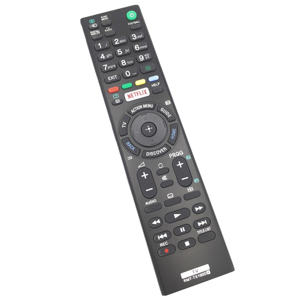 Generic rmt-tx100d telecomando uso per Sony TV LED con Netflix Buttons