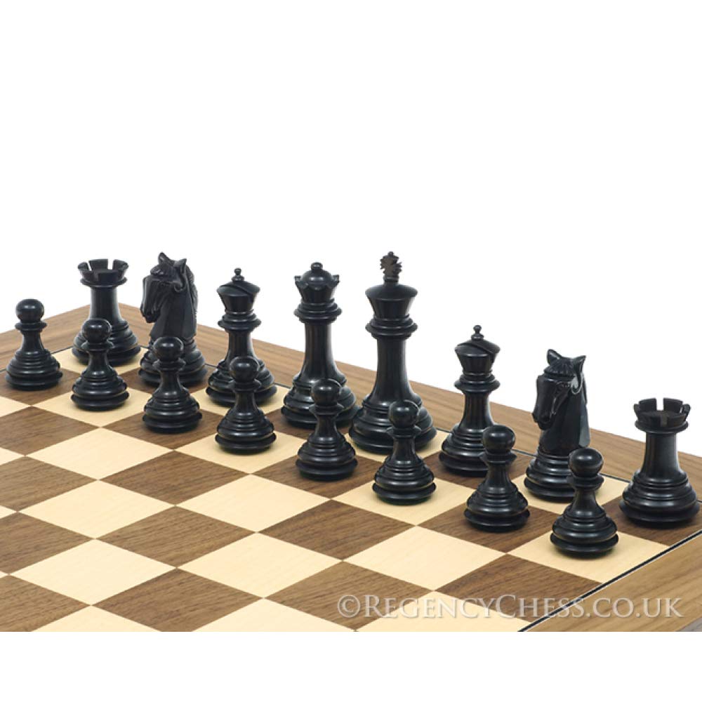 The Regency Chess Company El Gambito Piezas de ajedrez 9.5cm