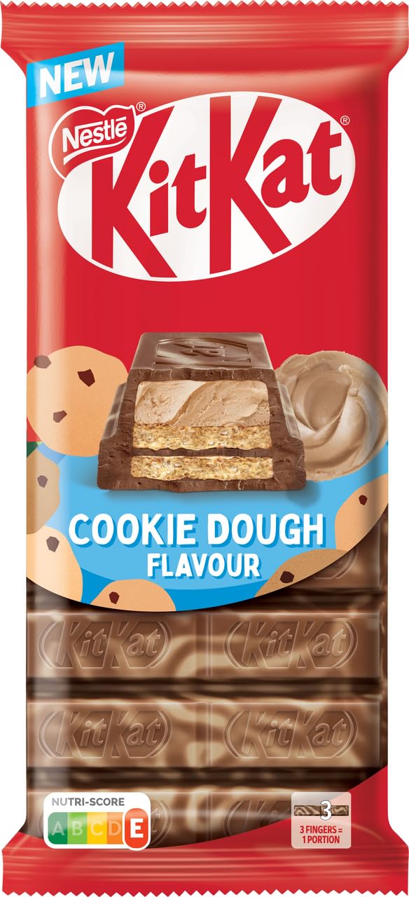 Tabletas Nestlé KitKat Cookie Dough, 15 x 99 g (1485 g)