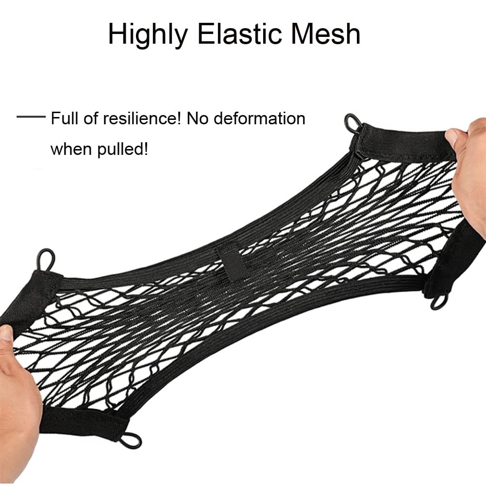 INOOMP Lot De 2 Filets De Rangement élastiques En Maille Pour