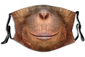 Dace Monkey Funny Monkey Mouth Face Mask