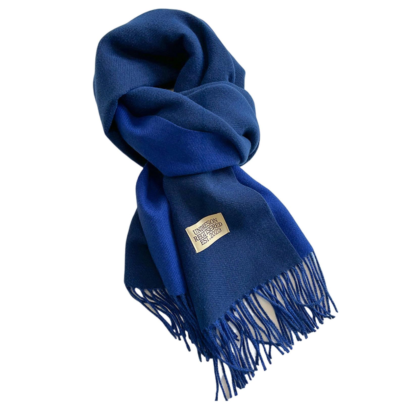 Sciarpa Donna Imitazione A Doppia Faccia in Cashmere Sciarpa da Donna Inverno Coppia Calda Sciarpa A Scialle di Sciarpa Versatile-b-68 * 200 Cm