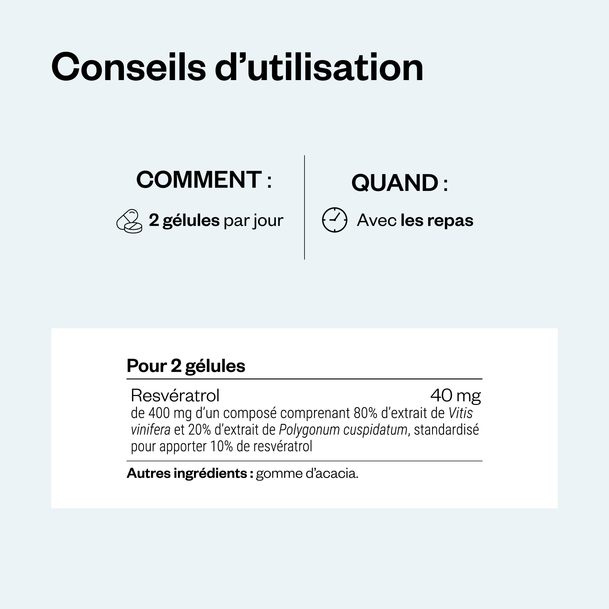 Resvératrol - Complément Antioxydant Naturel - Pour la Santé du Cœur, Diminuer le Cholestérol et le Bien-être Cellulaire - 60 gélules végétariennes - Vegan - SuperSmart