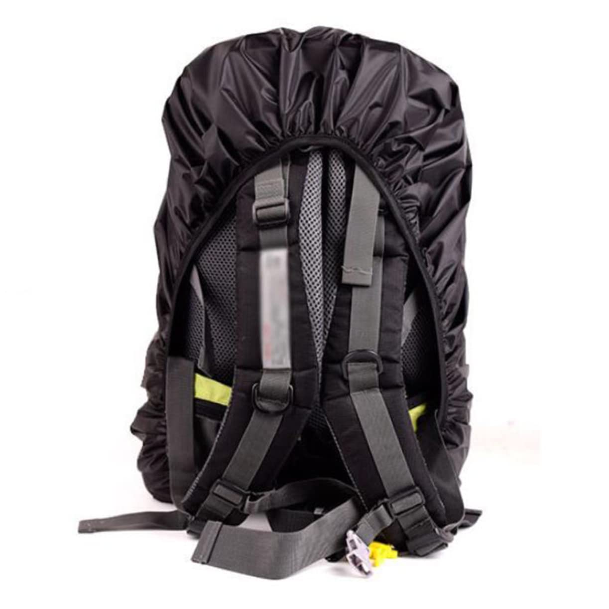 Gogogmee Unisex Backpack Rain Cover for Outdoor Travel Portable Mud Guard and for Hiking Camping and Cycling Black