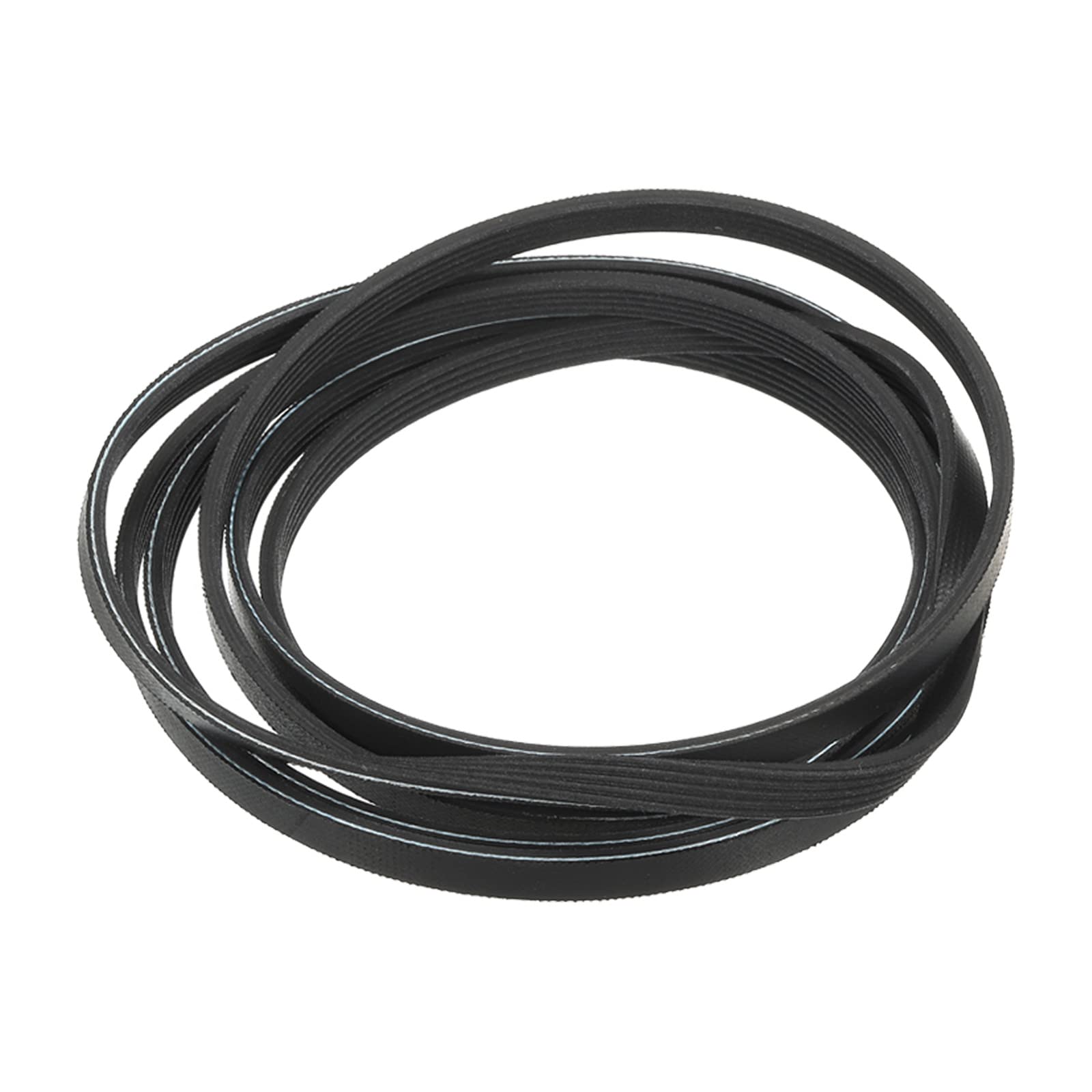 Muiltvoe Dryer Drum Belt Replacement Part Rubber Black for Dryers 6602-001655, AP4373659, PS4133825