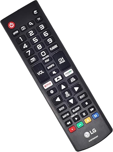 Original LG AKB75095307 - Control remoto para Smart TV, LCD, LED, Smart TV (pilas no incluidas) (renovado)